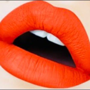 Vibrant Orange Sunkist liquid matte lipstick